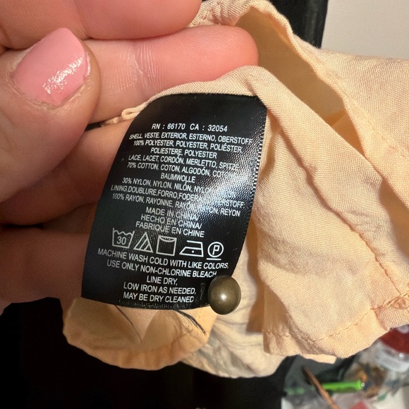 NWOT Anthropologie HD in Paris Villanella Black Tiered Lace Maxi Dress Small - Picture 6 of 6